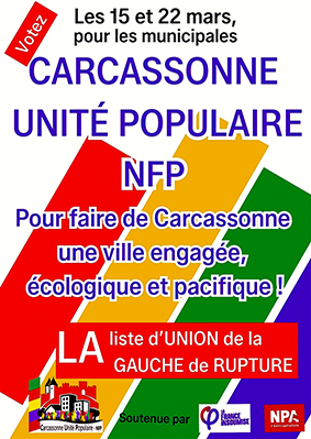 Lire la suite à propos de l’article Carcassonne Unité Populaire, le programme.